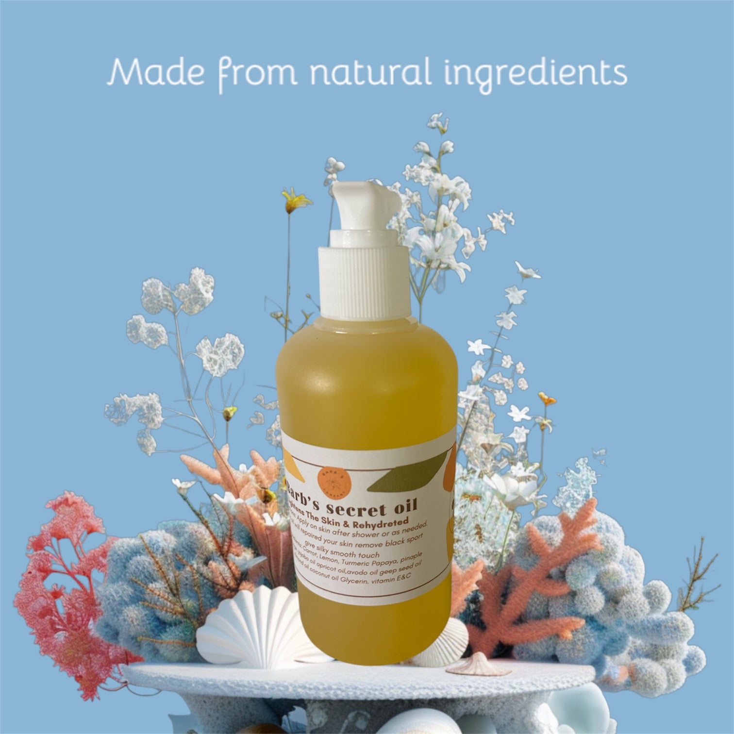 12 barbs secret body oil