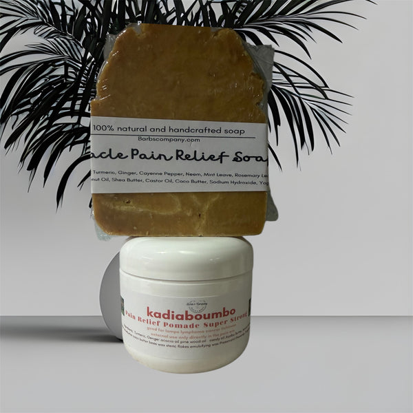 Kadiaboumbo miracle Pain relief Saop& pomade Tumeric
