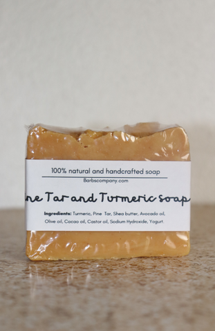 Pine Tar & Turmeric Soap Bar
