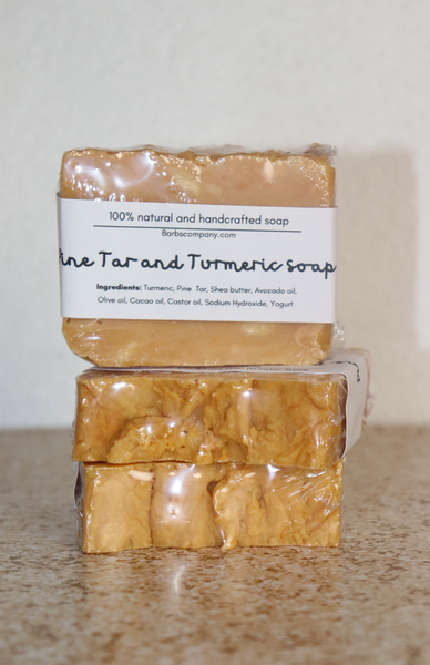 Pine Tar & Turmeric Soap Bar