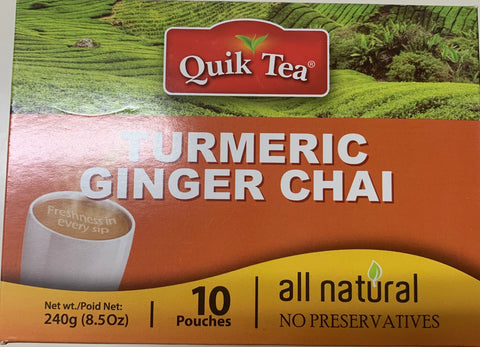 Tumeric ginger chai tea